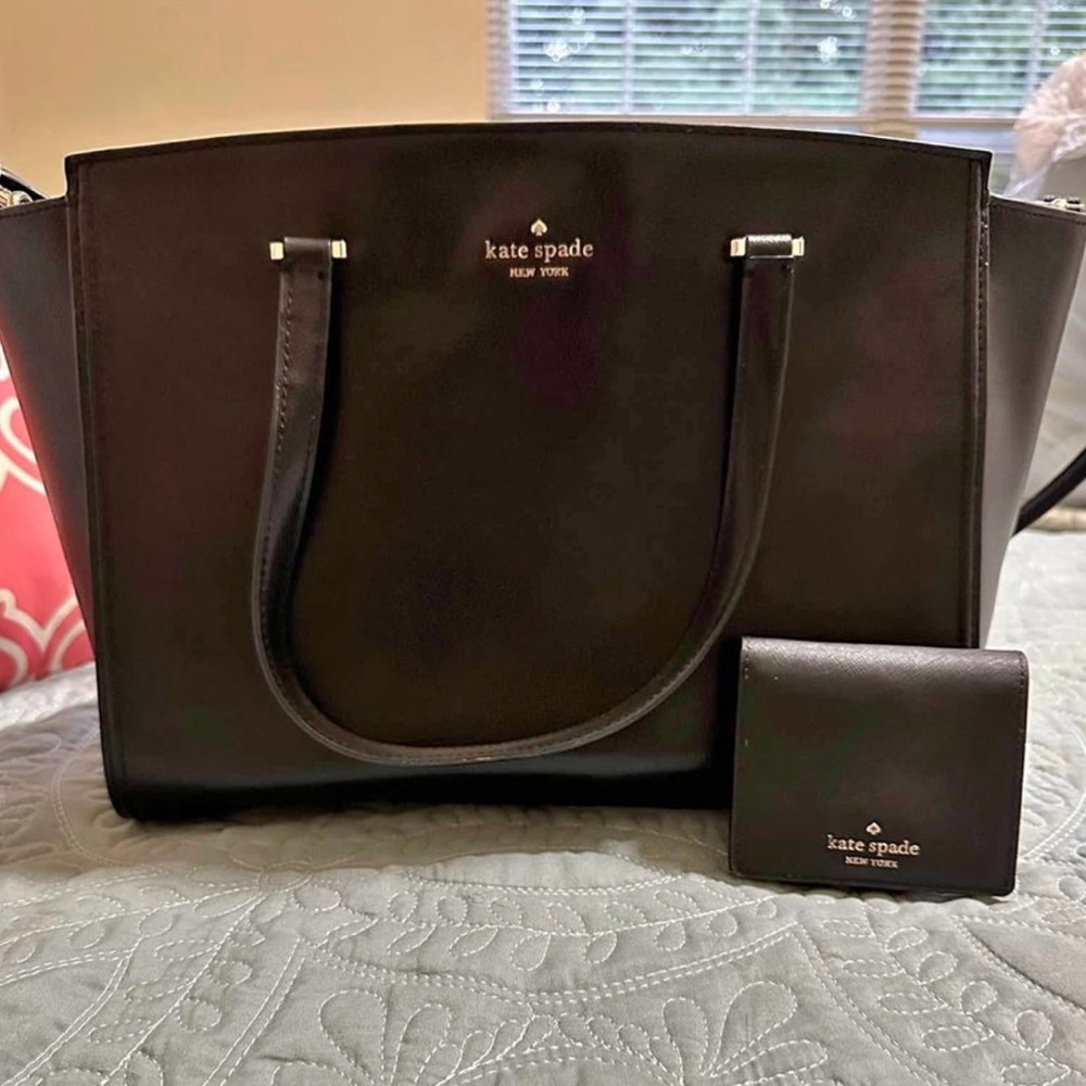 Kate Spade bag and matching wallet